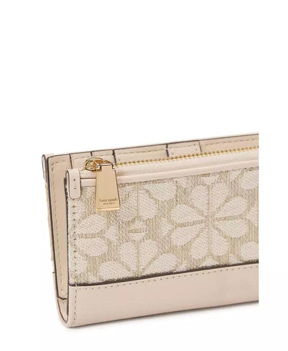 Devin Spade Flower Jacquard Small Bifold Wallet