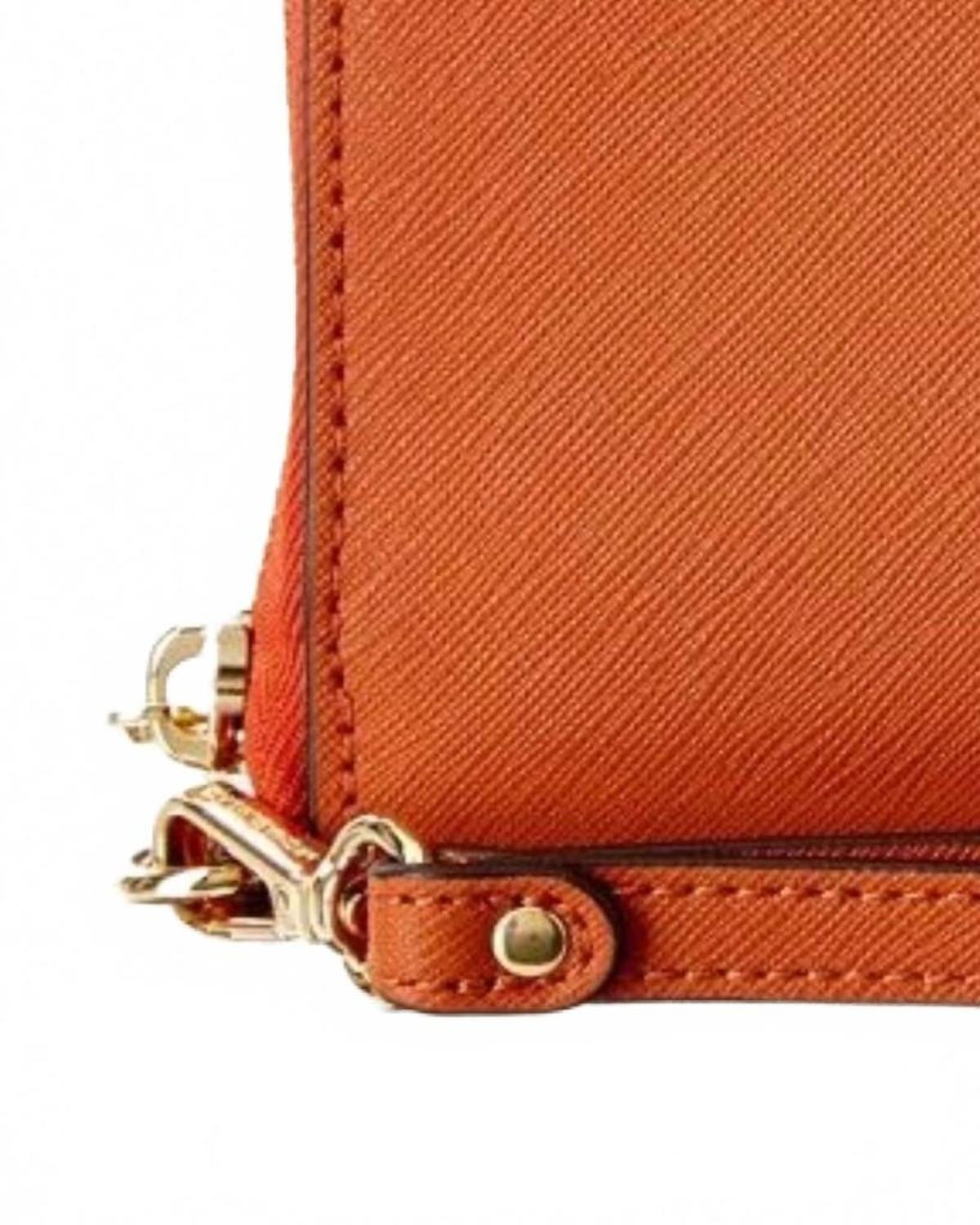 Women's Jet Set Wallet In Orange