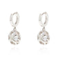 Kate Spade Something Sparkly Spade Huggies Earrings