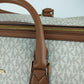 Leather Pvc Boston Bag Shoulder Bag (Pre-Owned)