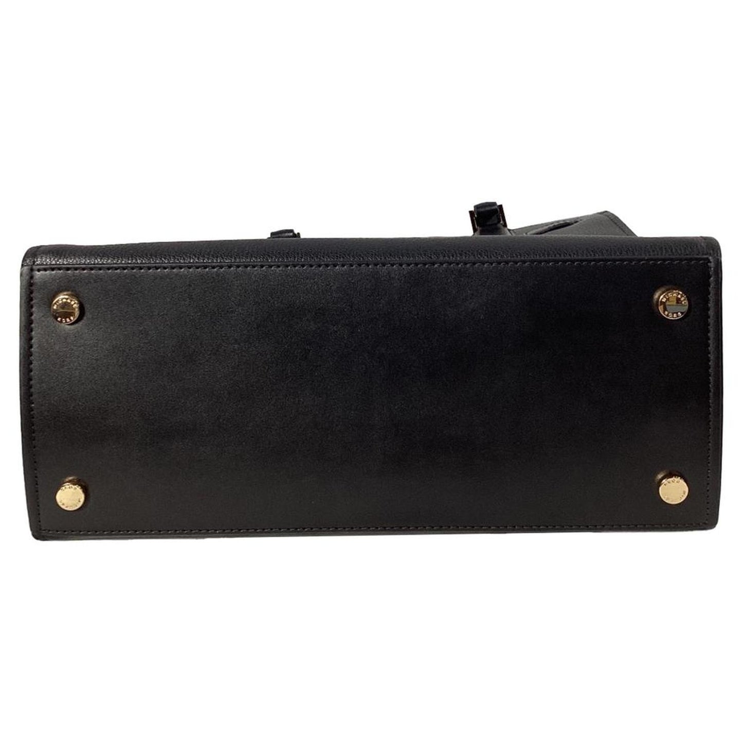 Hamilton Medium Satchel in Black Leather