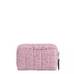 Denim Essential Zip Around Card Case Wallet