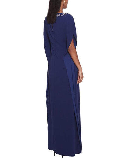 Lightweight Crepe Kaftan Gown