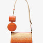 Jet Set Small Ombré Straw Crossbody Bag with Case for Apple Airpods Pro®