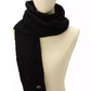 Soft Rib Cable Knit Scarf