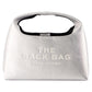 The Mini Sack Purse -  - Leather - Silver