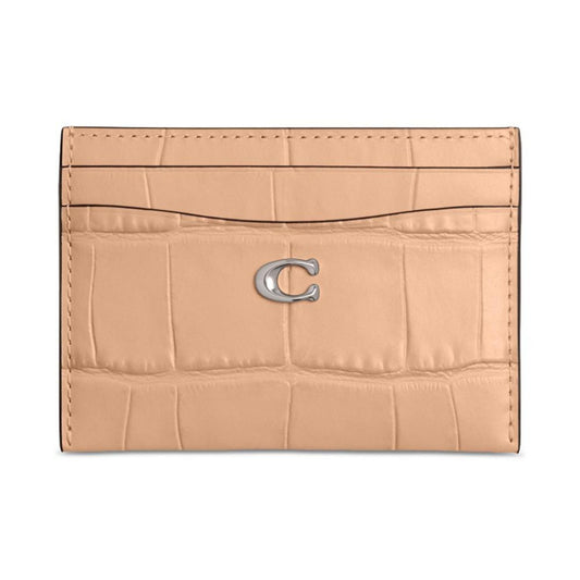 Embossed Leather Essential Card Case