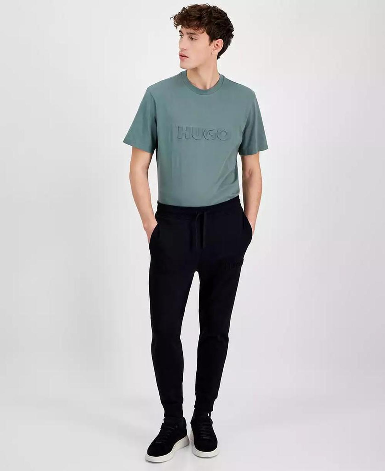 Men's Dillumi Regular-Fit Logo Embossed Joggers, Exclusively at Macy's