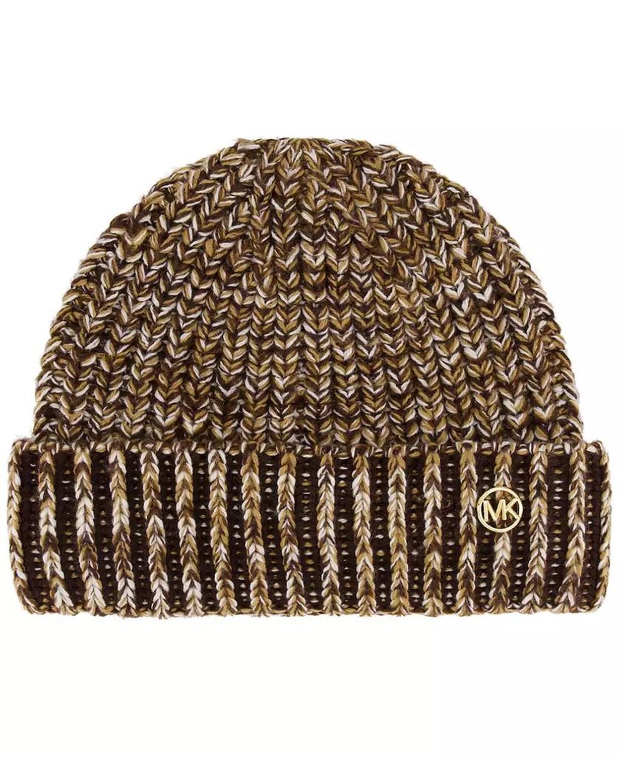 Women's Plaited Marl Cuff Beanie