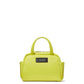 Puffed Smooth Leather Satchel