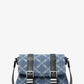 Darrington Mini Empire Diamond Jacquard Denim Crossbody Bag