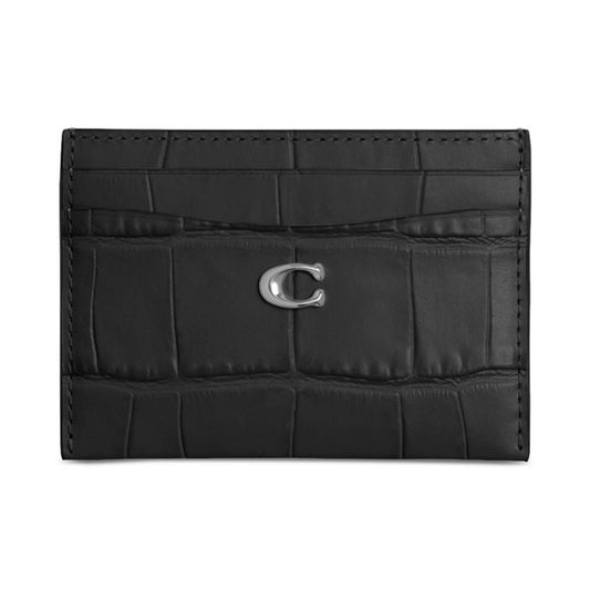 Embossed Leather Essential Card Case