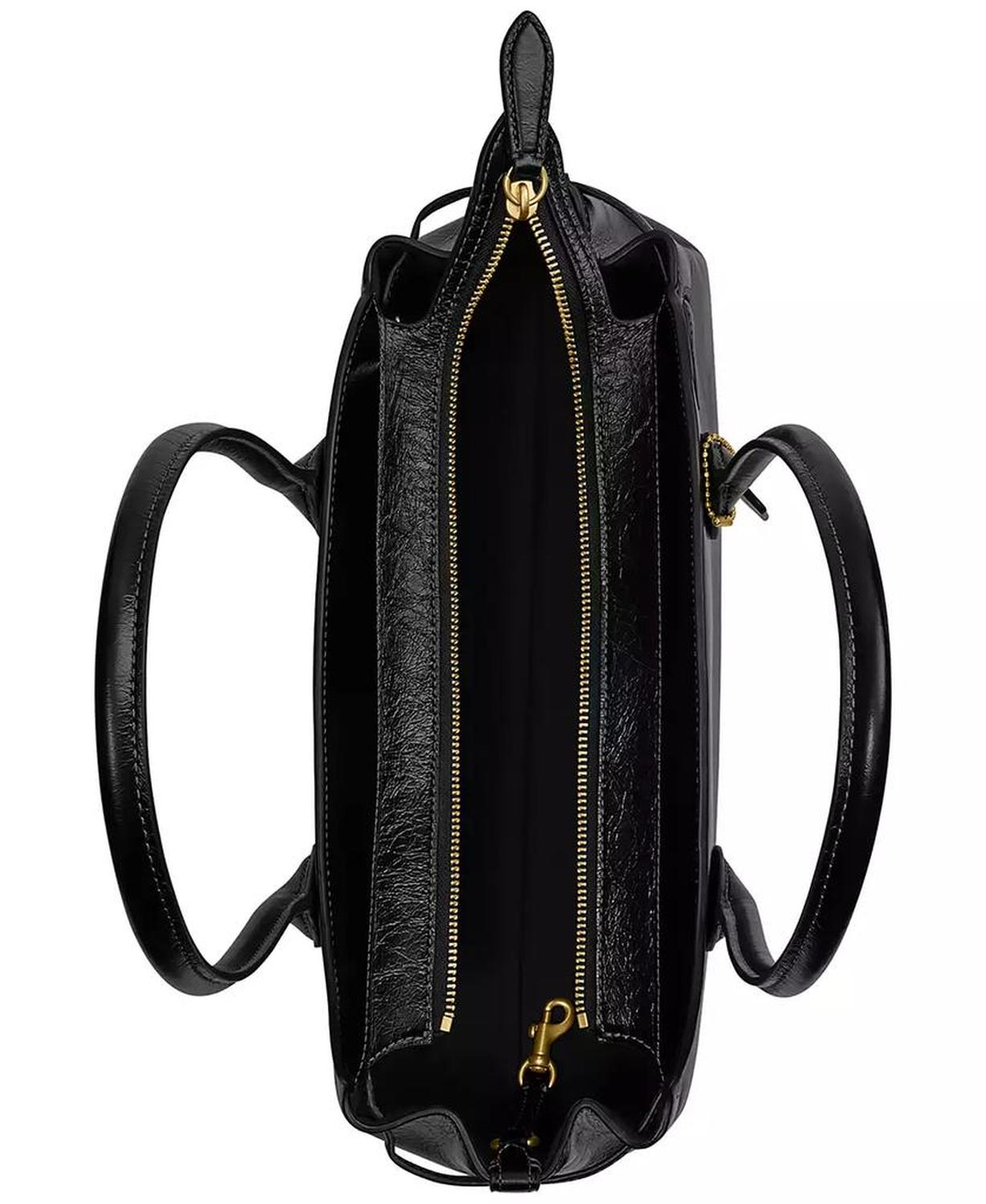Empire Medium Leather Carryall Bag 34