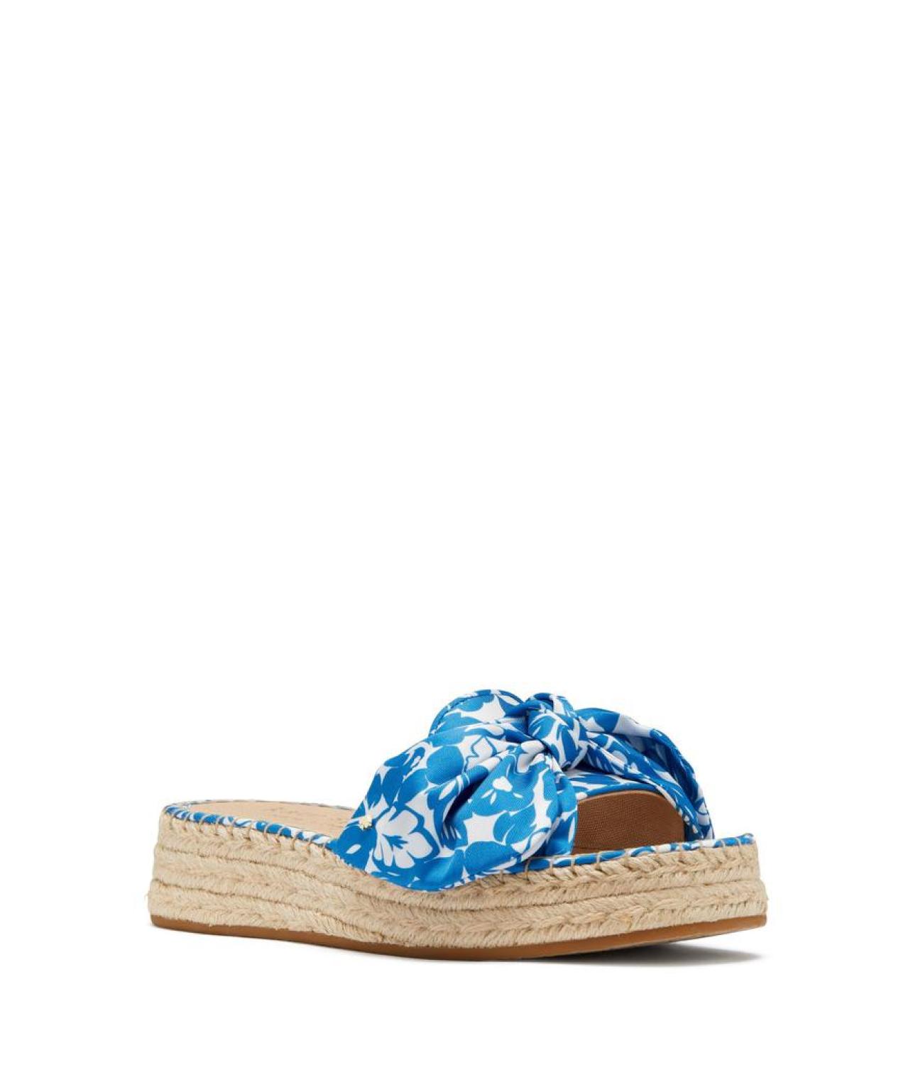 Lucie Tropical Foliage Espadrille