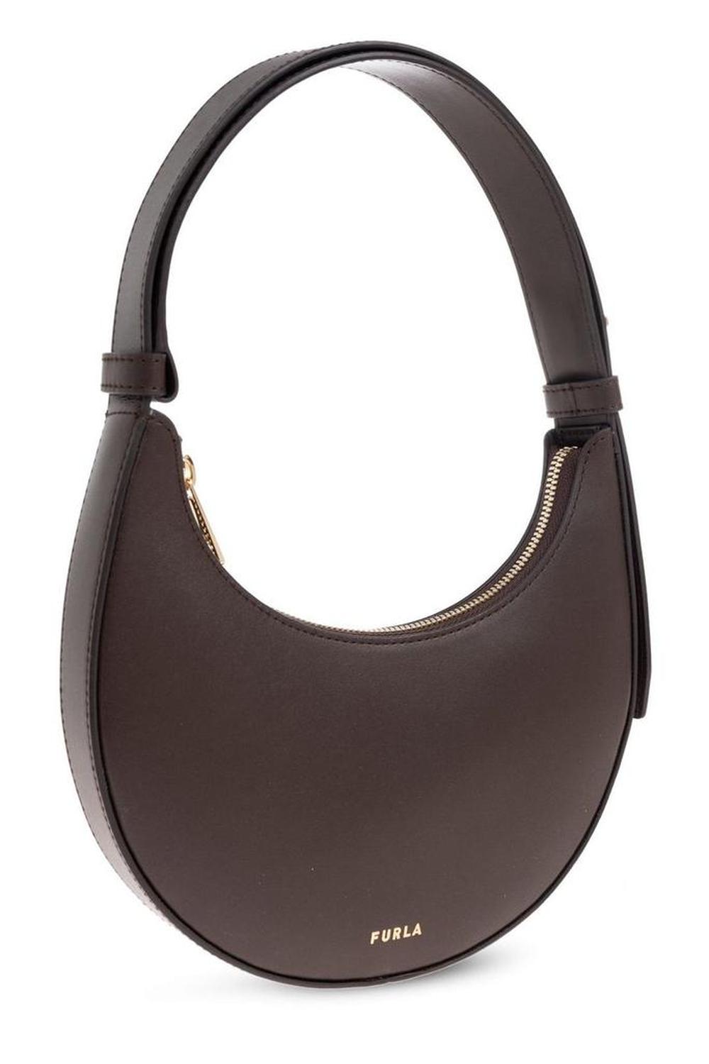 Furla Delizia Logo Printed Mini Shoulder Bag