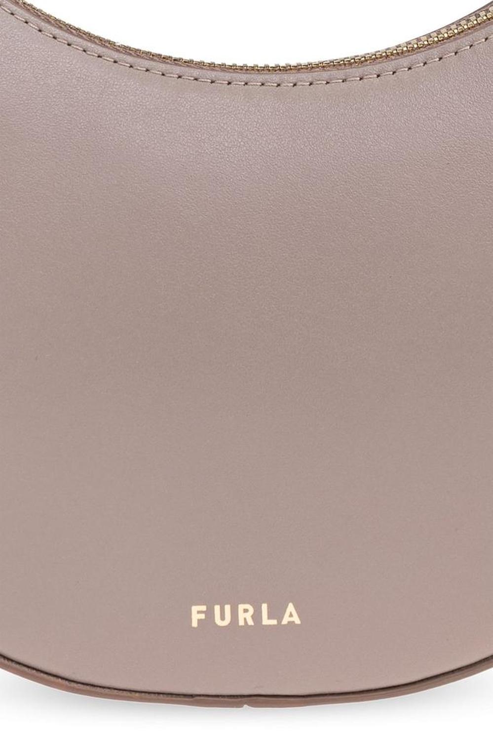 Furla Delizia Logo Printed Mini Shoulder Bag