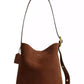 Women's Bleecker Suede Medium Bucket Bag