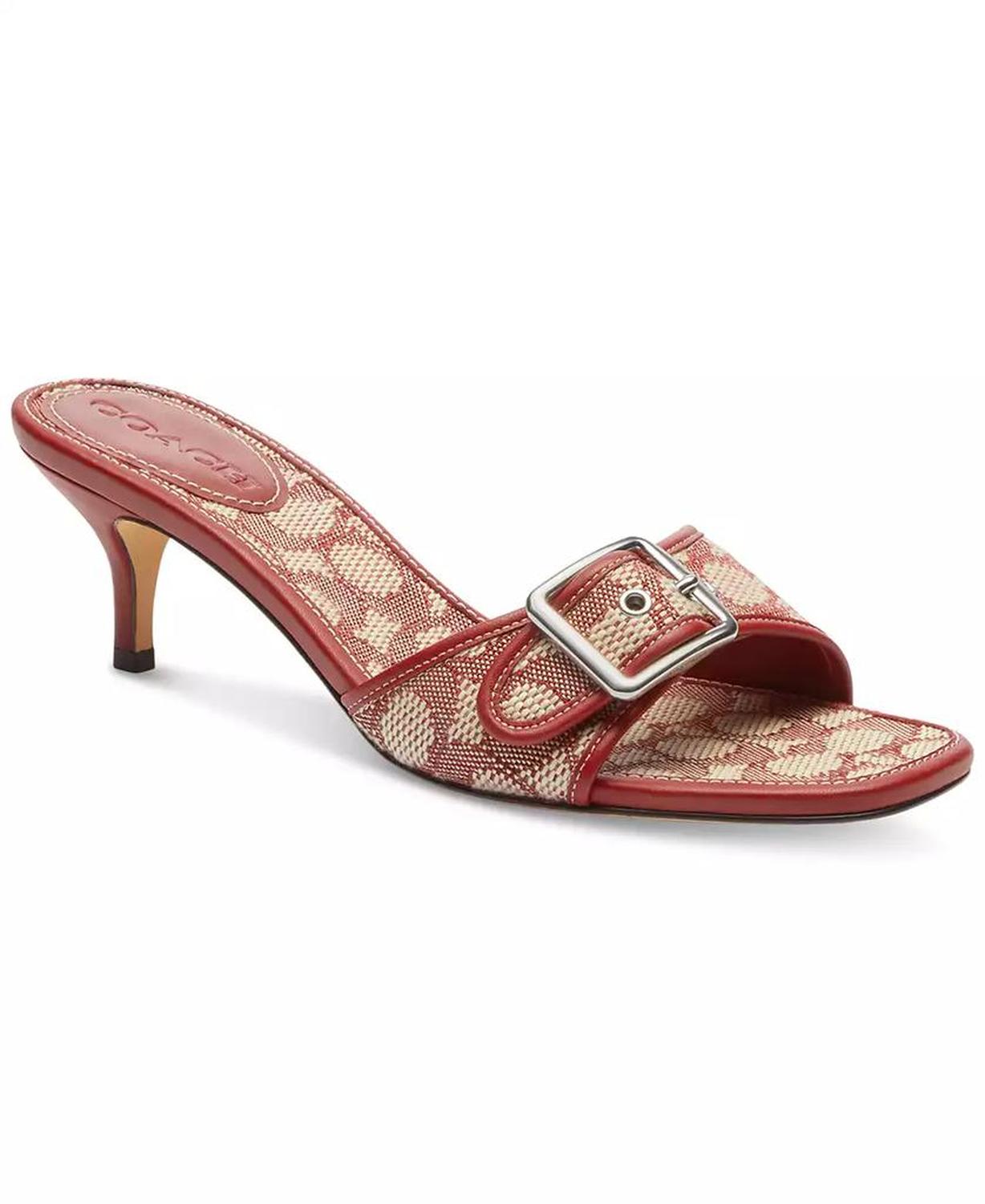 Women's Margot Kitten-Heel Slide Sandals