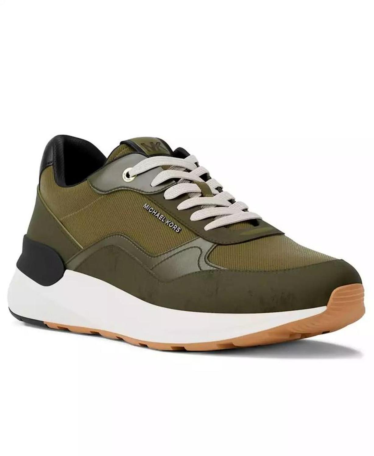 Men's Trevor Round Toe Lace-Up Trainer Shoes
