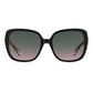 Women's Wilhemina/s Sunglasses In Black/green Pink