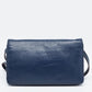 Marc Jacobs Navy Blue Leather Recruit Wallet On Strap