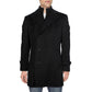 Kester Mens Double-Breasted Wool Overcoat