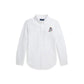 Polo Bear Cotton Oxford Shirt (Big Kid)
