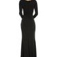 Marchesa Notte Jersey Drape Gown