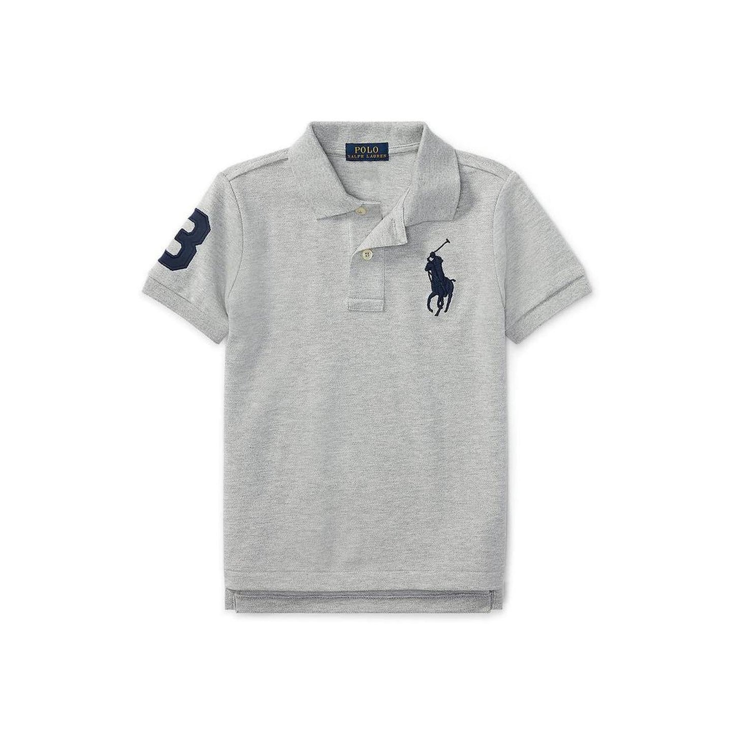 Big Pony Cotton Mesh Polo Shirt (Toddler)