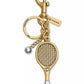 Small Tennis Racket Bag Charms