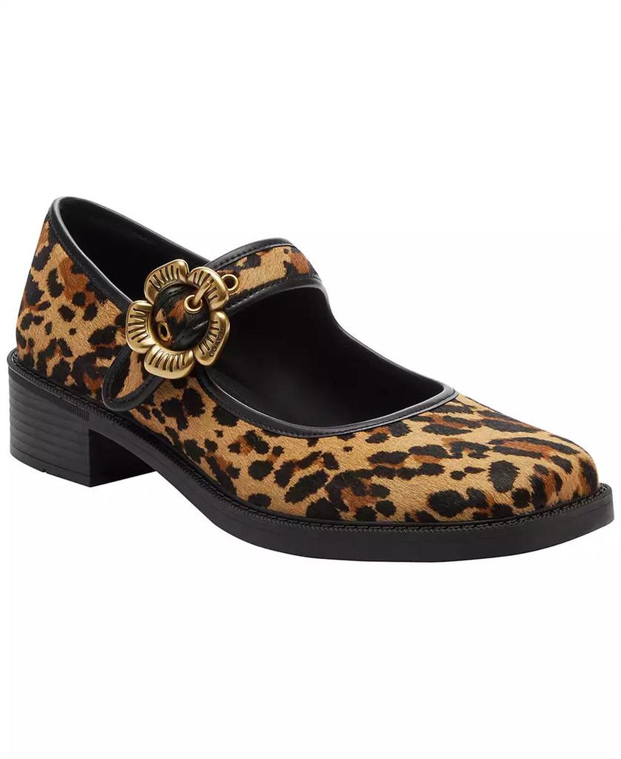 Women's Tea Rose Mary Janes Round Toe Flats