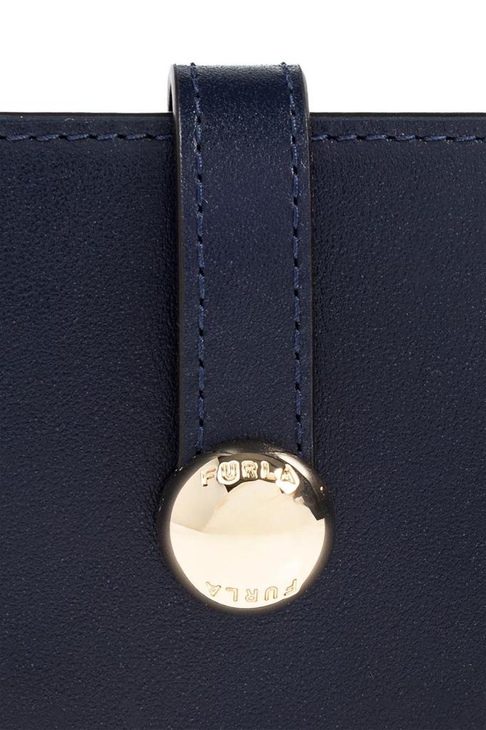 Furla Logo-Engraved Card Case