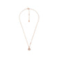 Sterling Silver Pavé Heart Pendant Necklace