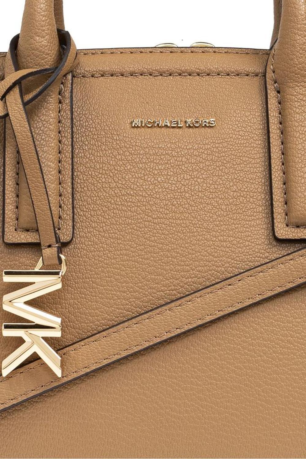 Michael Michael Kors Laila Small Pebbled Satchel Bag