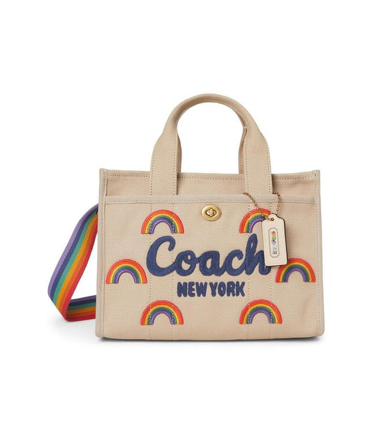 Cargo Tote Bag 26 With Rainbow