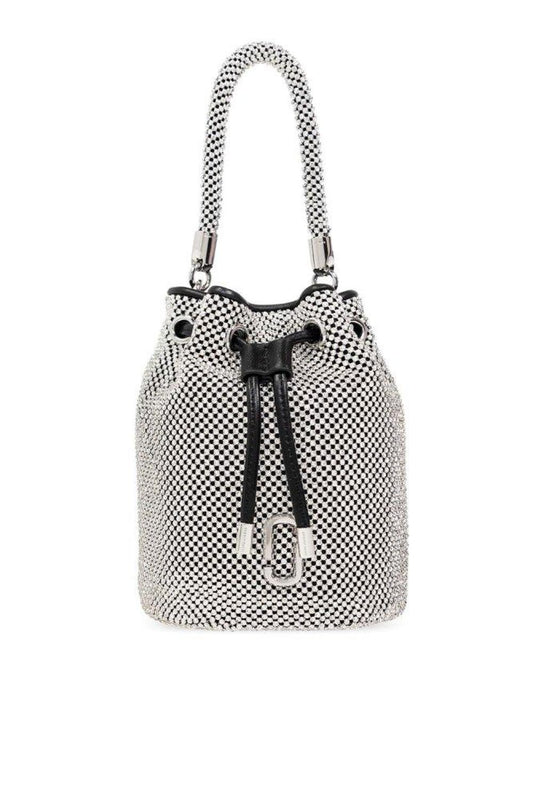 Marc Jacobs The Rhinestone Drawstring Mini Bucket Bag