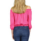Women's Smocked Off-The-Shoulder Top