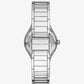 Mini Sylvia Pavé Silver-Tone Watch and Bracelet Gift Set