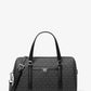 Jet Set Travel Medium Signature Logo Satchel