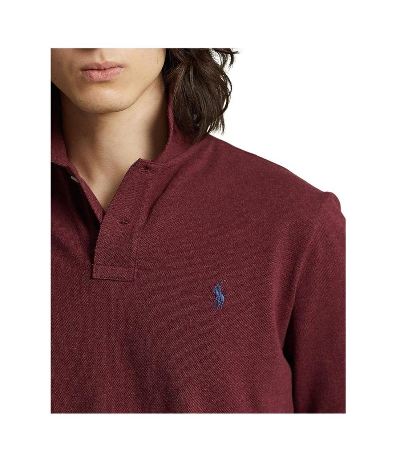 Classic Fit Long-Sleeve Polo