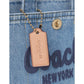 Denim Cargo Tote 26