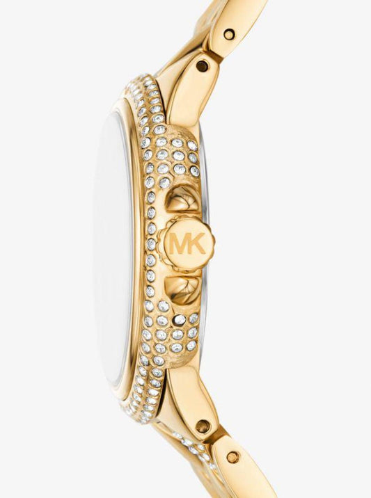 Mini Camille Pavé Gold-Tone Watch