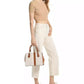 Logo Marilyn Medium Stripe Satchel