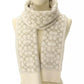 Women's Signature C Metallic Muffler Scarf