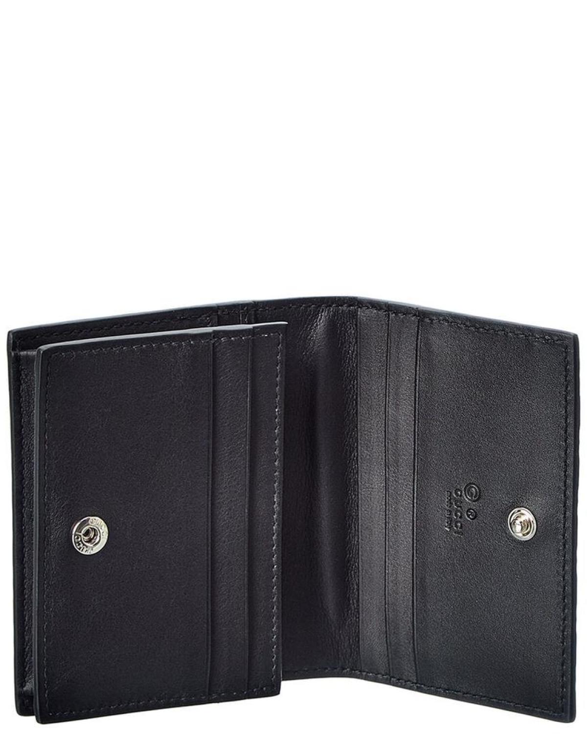 Gucci GG Leather Bifold Wallet