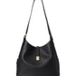 Deco Pebbled Leather Large Shoulder Bag