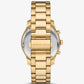 Oversized Berkley Pavé Gold-Tone Watch