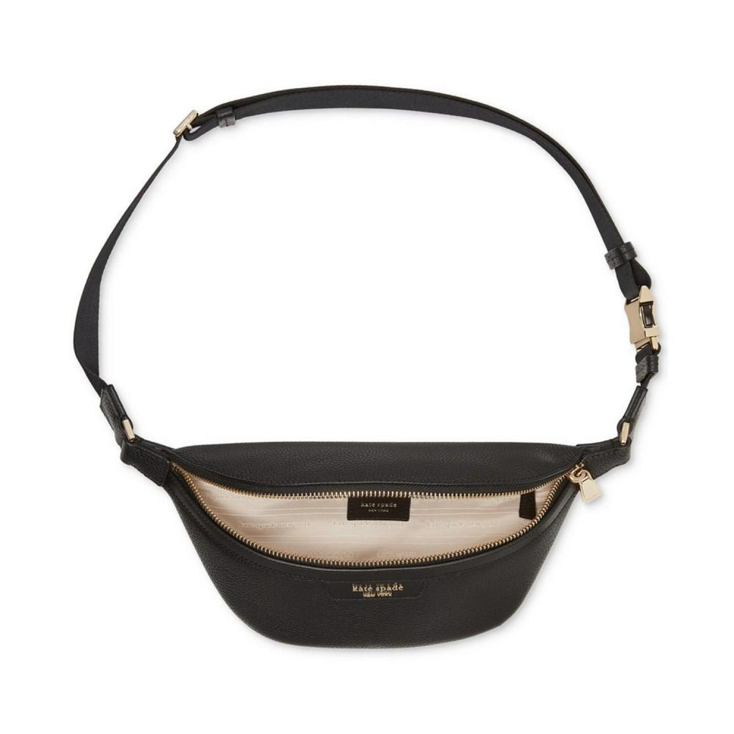 Hudson Pebbled Leather Belt Bag