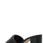 Coach Emma Square Open Toe Mules