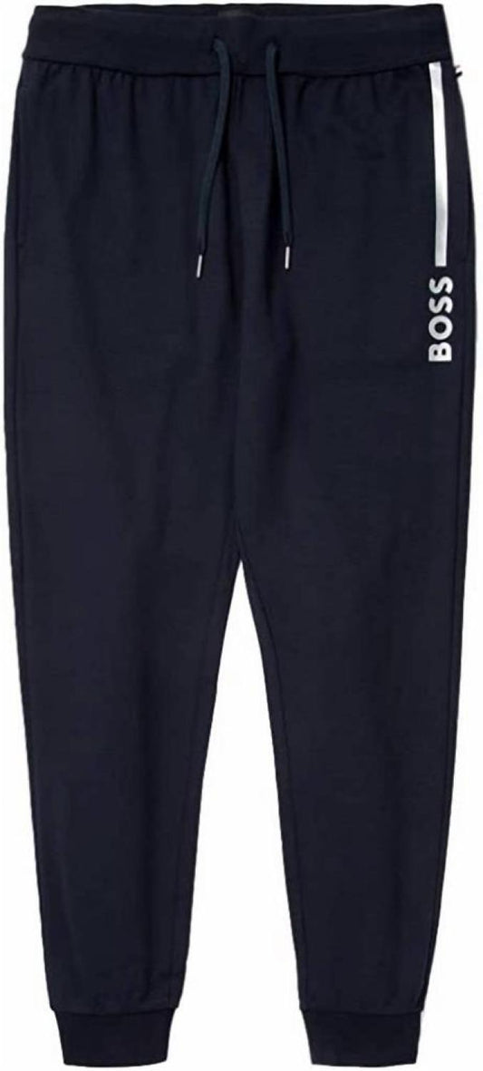 Men's - Lined Logo Cuff Sweatpants In Admiral Blue